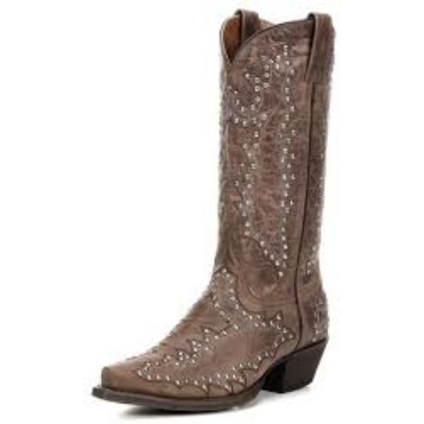 American Rebel Stella Distressed brown- SZ 8.5, New in Box, Clearance - Boot Lovers