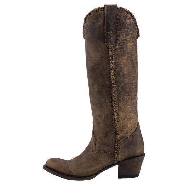 Plain Jane in Distressed Brown – Boot Lovers